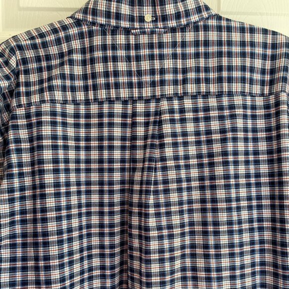 Tommy Hilfiger Plaid short sleeve Men's Button Up Logo/Crest NWOT - Picture 8 of 8